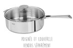 Sauteuse Cristel Casteline Amovible en inox