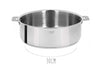 Sauteuse Cristel Casteline Amovible en inox - 30cm