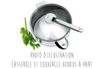 Poignée amovible Cristel Zenith 02 en inox