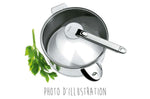 Anse amovible Cristel Zenith 02 en inox
