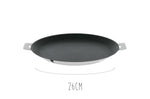 Crêpière antiadhérente Cristel Mutine Amovible Exceliss en inox - 26cm