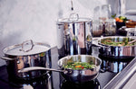 Sauteuse Beka Chef en inox avec couvercle 28cm