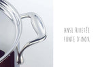 Faitout Beka Chef en inox avec couvercle