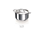 Faitout Beka Chef en inox avec couvercle - 16cm
