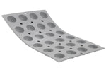 Moule mini demi sphères en silicone De Buyer Elastomoule 20 ou 24 empreintes - 24