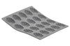 Moule à mini madeleines en silicone De Buyer Elastomoule 20 ou 30 alvéoles - 20