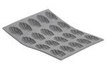 Moule à mini madeleines en silicone De Buyer Elastomoule 20 ou 30 alvéoles - 20