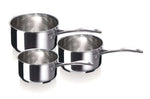 Set de 3 casseroles Beka Chef en inox 16, 18 et 20cm