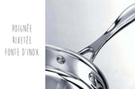 Set de 3 casseroles Beka Chef en inox 16, 18 et 20cm
