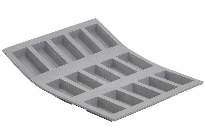 Moule à mini financiers en silicone De Buyer Elastomoule 15 ou 25 alvéoles - 15