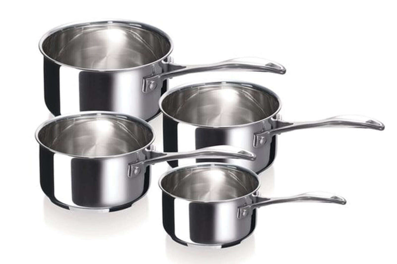 Set de 4 casseroles Beka Chef en inox 14, 16, 18 et 20cm