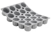 Moule à mini cannelés bordelais en silicone De Buyer Elastomoule 20 ou 28 alvéoles - 20
