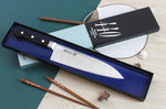 Couteau deba japonais Misono 440 22cm pour l'usage Occidental