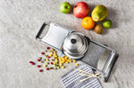 Mandoline De Buyer Revolution avec 3 peignes + chariot et poussoir