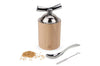 Moulin à graines de lin manuel Peugeot Isen en bois et inox 13cm