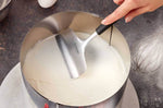 Spatule à lisser Triangle en acier inoxydable