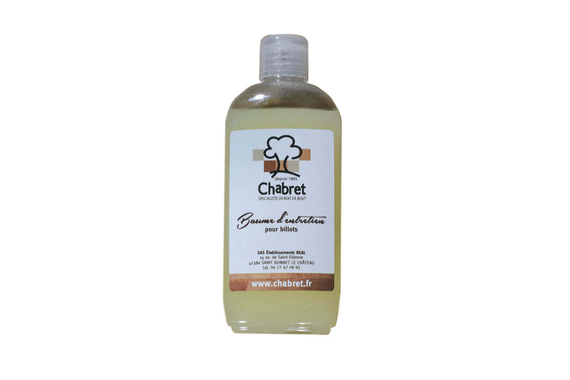 Baume d'entretien Chabret pour planches à découper et billots en bois - 150 ml