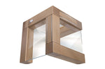 Bloc vide Artelegno Grand Prix en bois et plexiglass pour 10 couteaux de cuisine - Hêtre