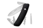 Couteau multifonction SWIZA D03 noir mat 11 fonctions 95mm