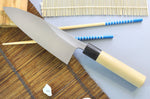 Couteau deba japonais artisanal Yoshihiro Jyosaku White 2 steel - 18 cm