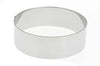 Cercle à pâtisserie De Buyer rond inox hauteur 4,5cm - 14cm - 16cm - 18cm - 20cm - 22cm - 24cm - 26cm - 28cm
