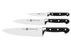 Coffret 3 couteaux Zwilling Professionnals S forgés Office + Trancheur + Chef