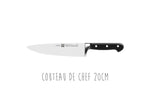 Bloc couteaux bambou 6 pièces Zwilling Professionnal S lames forgées