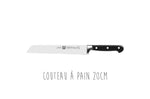 Bloc couteaux bambou 6 pièces Zwilling Professionnal S lames forgées