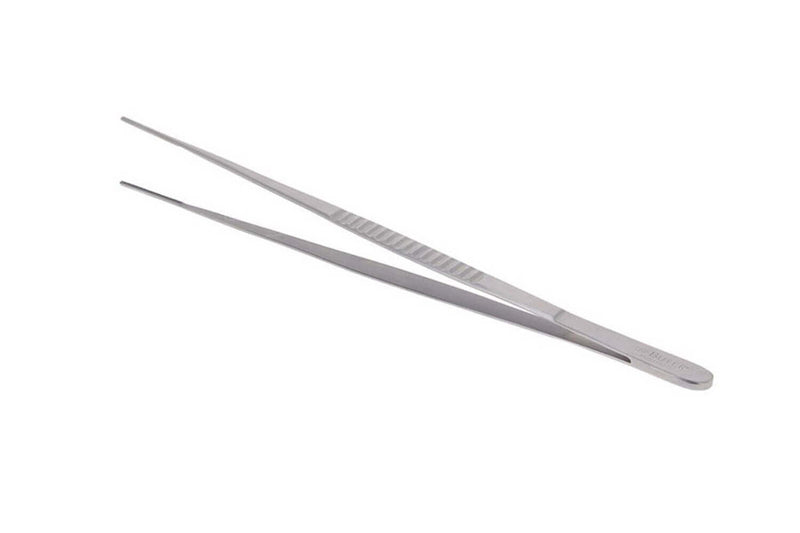 Pince de présentation De Buyer droite en inox - 16 cm