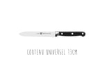Bloc couteaux hêtre 7 pièces Zwilling Professionnal S lames forgées