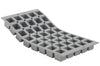 Plaque De Buyer Elastomoule en silicone 40 mini-cubes