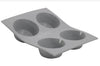 Moule en silicone De Buyer Elastomoule portions 4 ou 6 muffins - 4
