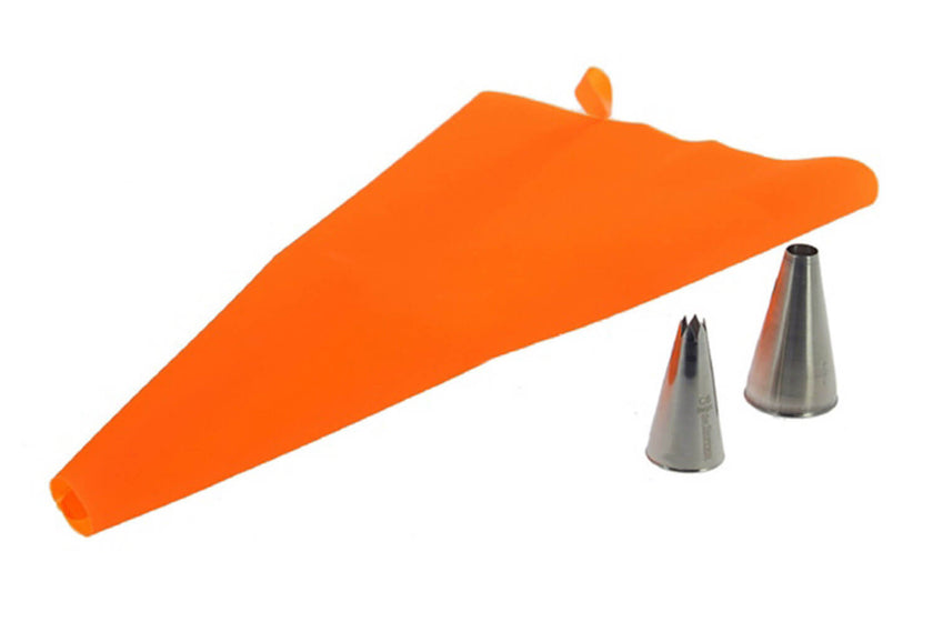 Set poche à douille réutilisable De Buyer 35 cm avec 2 douilles