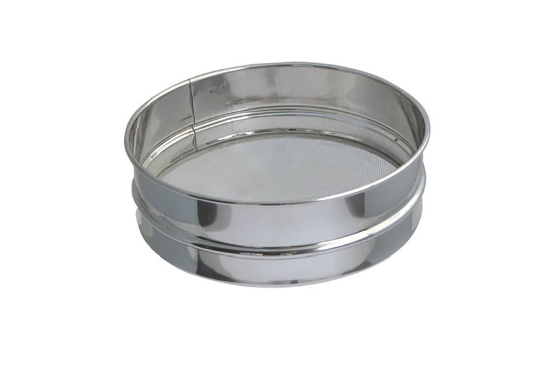 Tamis à farine De Buyer tout inox n°20 maille 0,8mm - 16cm