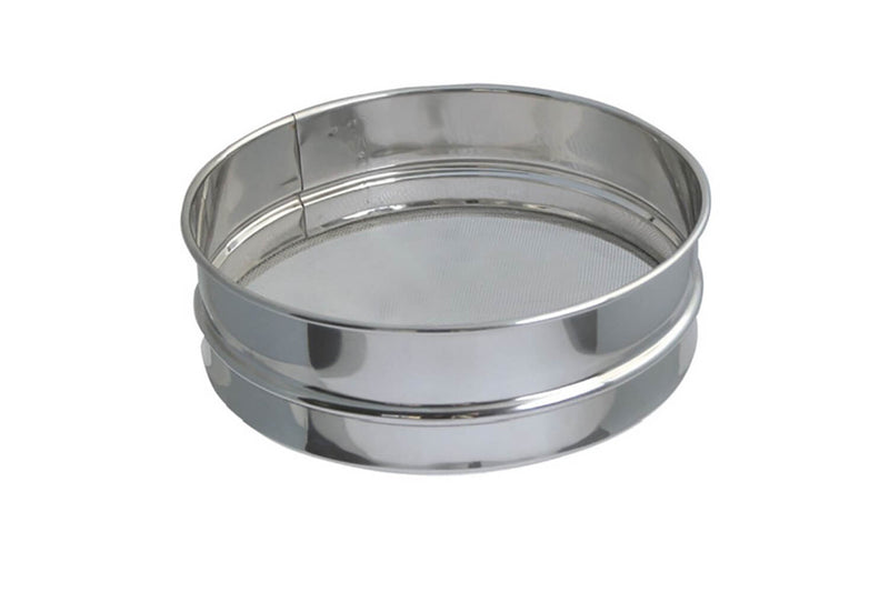 Tamis à farine De Buyer tout inox n°20 maille 0,8mm - 21cm