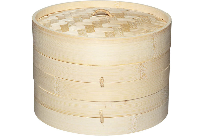 Cuiseur vapeur bambou Kitchen Craft 2 niveaux - 20cm