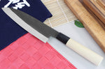 Couteau santoku japonais artisanal Yoshihiro Kogeta White 2 steel 18cm