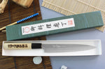 Couteau yanagiba japonais artisanal Yoshihiro Jyosaku White 2 steel - 18 cm