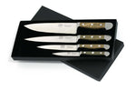 Coffret 4 couteaux forgés Güde Alpha Chêne