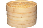 Cuiseur vapeur bambou Kitchen Craft 2 niveaux - 25cm