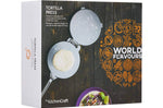 Presse à tortilla Kitchen Craft World of Flavours 28 x 28 x 18 cm