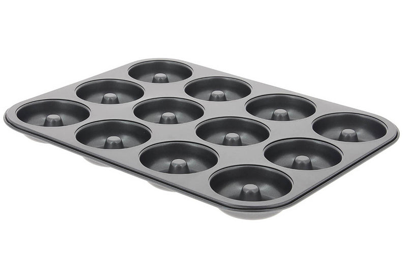Plaque 12 mini savarins De Buyer en acier anti-adhésif