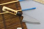 Couteau deba japonais artisanal Yoshihiro Jyosaku White 2 steel - 10.5 cm