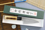 Couteau deba japonais artisanal Yoshihiro Jyosaku White 2 steel - 10.5 cm