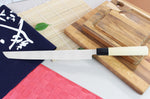 Couteau takohiki japonais artisanal Yoshihiro Jyosaku White 2 steel 27cm