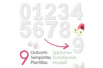 Kit number cake Scrapcooking 9 chiffres - Réutilisable