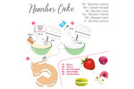 Kit number cake Scrapcooking 9 chiffres - Réutilisable