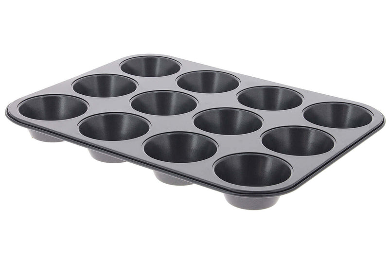 Plaque 12 muffins De Buyer en acier anti-adhésif