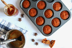 Plaque 12 muffins De Buyer en acier anti-adhésif