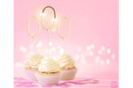 Cierge magique XXL chiffre Scrapcooking doré - 0